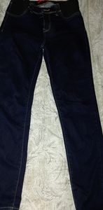 Dark Blue Maternity Jeans